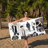 bl Anime payback Beach Towel Colorful Bath Towels for Girl Microfiber Quick Dry Sand Free Beach Yoga Spa Gym Pool
