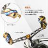 Gomexus CY98 Reel Daiwa Spinning Reel Double Exist Gekkabijin with Titanium Handle for and Light Ambidextrous Handle, Compatible, Handle, Replacement,