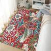 Уильям Моррис Клубника Коврик для ванной комнаты Ковер в стиле ретро для гостиной Кухни Спальни Декор отеля Нескользящий коврик для пола Придверный коврик