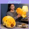 Premium Quality Bread Capybara Plush Pillow Short Fur Adorable Stuffed Animal