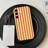 Чехол для телефона с полосатым color-blocking узором, силиконовый, мягкий, для Samsung Galaxy A73, A72, A71, A70, A53, A52, A51