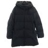 Seamless Short Down Coat L Black Women Used