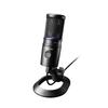 Condenser Microphone with Mute Volume Earphone No Driver Gaming and Streaming USB Microphone for Content and and PS5 Audio-Technica AT2020USB-X