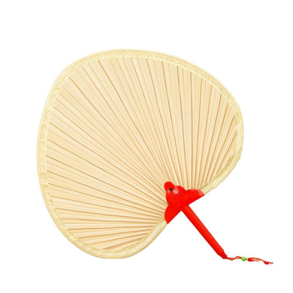 Бамбуковый плетеный веер в китайском стиле, летний, ручной работы, веер из пальмовых листьев, украшение для дома, соломенный веер