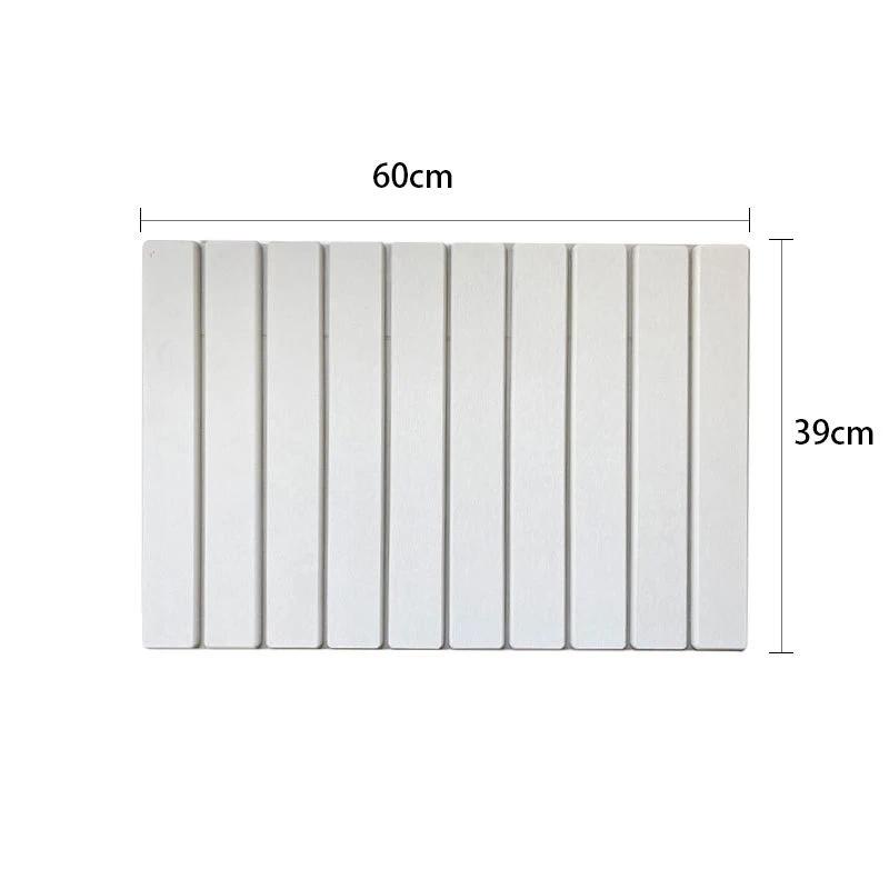 Stone Dish Drying Mat Super Absorbent Diatomaceous Earth Drying Mats Foldable Stone Dish Mat Kitchen Countertop Crockery Mat