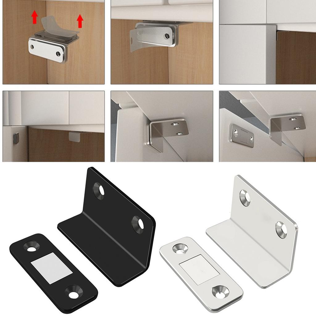 For Door Latch Replacement Steel Catch Strong Magnetic