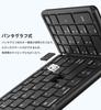 Omikamo Foldable Keyboard Bluetooth Wireless iPad Keyboard with English Layout and Numeric Keypad Registers 3 Devices Compatible with iOS Windows