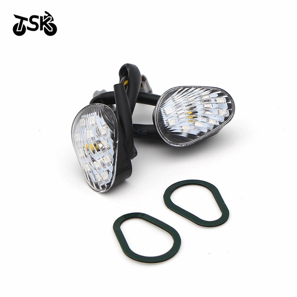 Светодиодный указатель поворота, индикаторная лампа, заподлицо для мотоцикла Yamaha YZF R1 R6 R6S