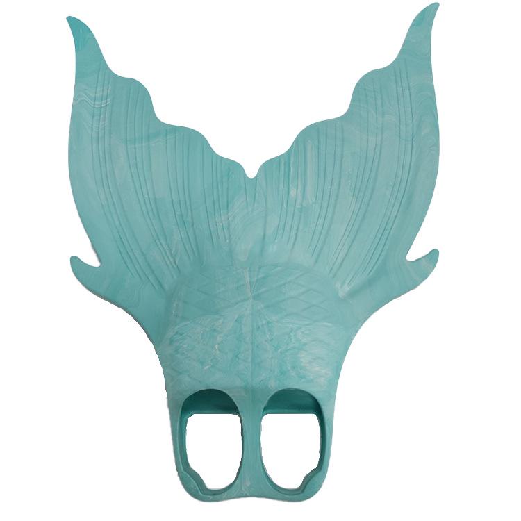 Плавательный ласт «Хвост русалки» для детей и взрослых — мягкий резиновый тренировочный ласт для дайвинга в аквариуме