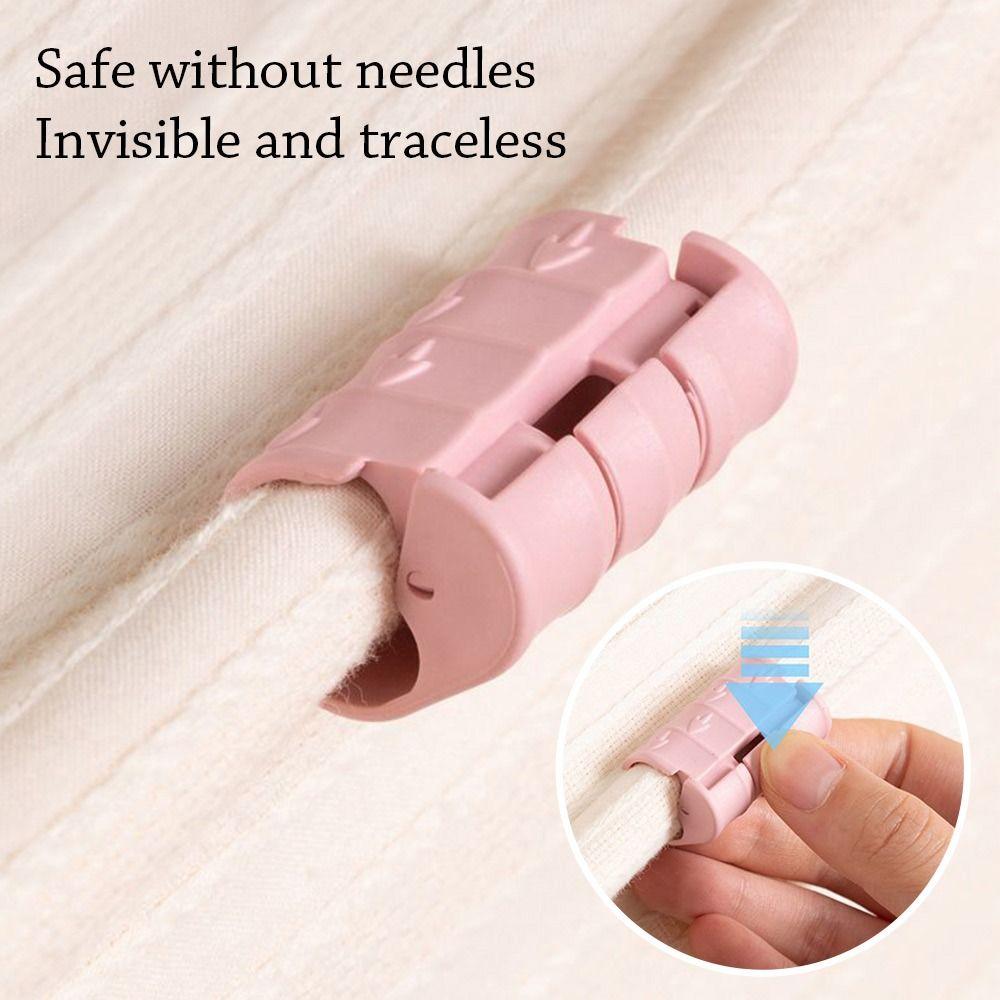 10pcs Pressure Resistant BedSheet Clips Adjustable Sheet Grippers Durable Mattress Holder