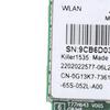 Killer 1535AC Двухдиапазонная 802.11ac NGFF M.2 867 Мбит/с Bluetooth 4.1 Беспроводная сетевая карта для игр