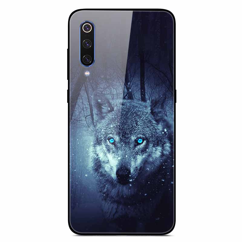 Чехлы для Xiaomi Mi A3 Роскошные Чехлы для Телефона из Закаленного Стекла Космические для Xiaomi MI 9 Lite Чехол 9lite MiA3 Жесткий Защитный Задний Корпус