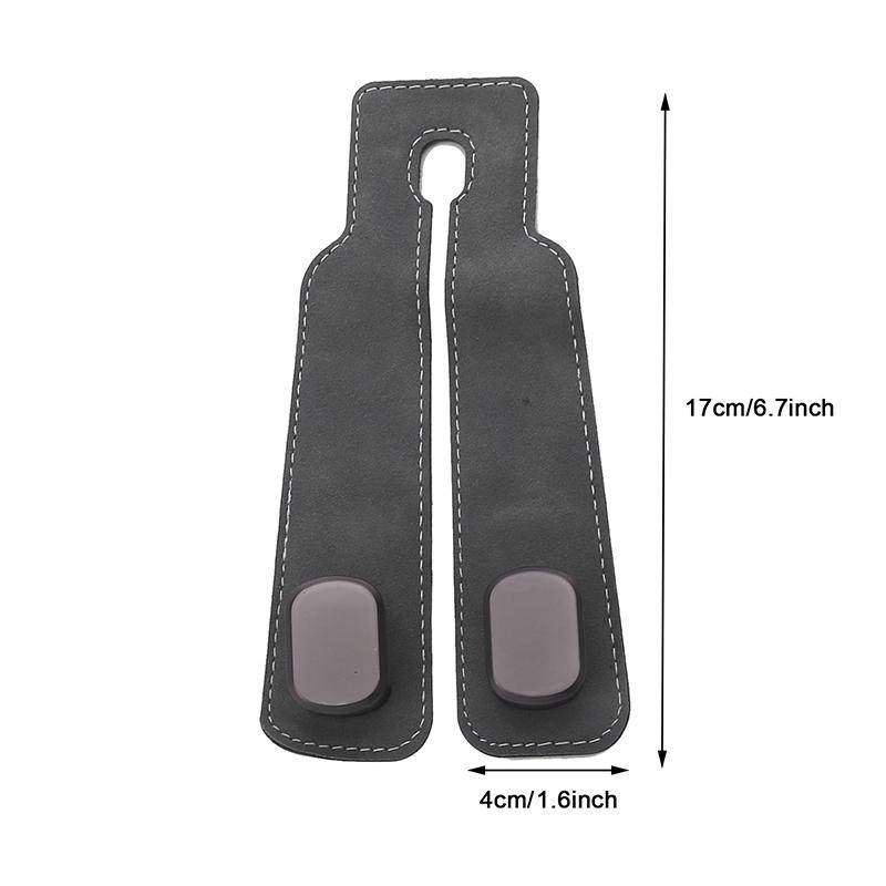 Автомобильный крючок для салона автомобиля, автомобильные аксессуары, держатель крючка для сумки, двойной крючок для кожи, маленький крючок