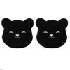 2pcs Pet Hair Remover for Laundry Dog Hair Remover for Laundry Frictional Bear Shaped Hair Laundry Reusable Clothes Anti-Winding Adsorption