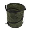 Camping Trash Can Portable Car Folding Green Strong Bearing Capacity Bottom Handle Collapsible
