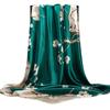 90 * 90cm New Silk Scarf Women'S Spring And Summer Decorative Scarf Sunscreen Travel Shawl Autumn And Winter Scarf Thin Edition