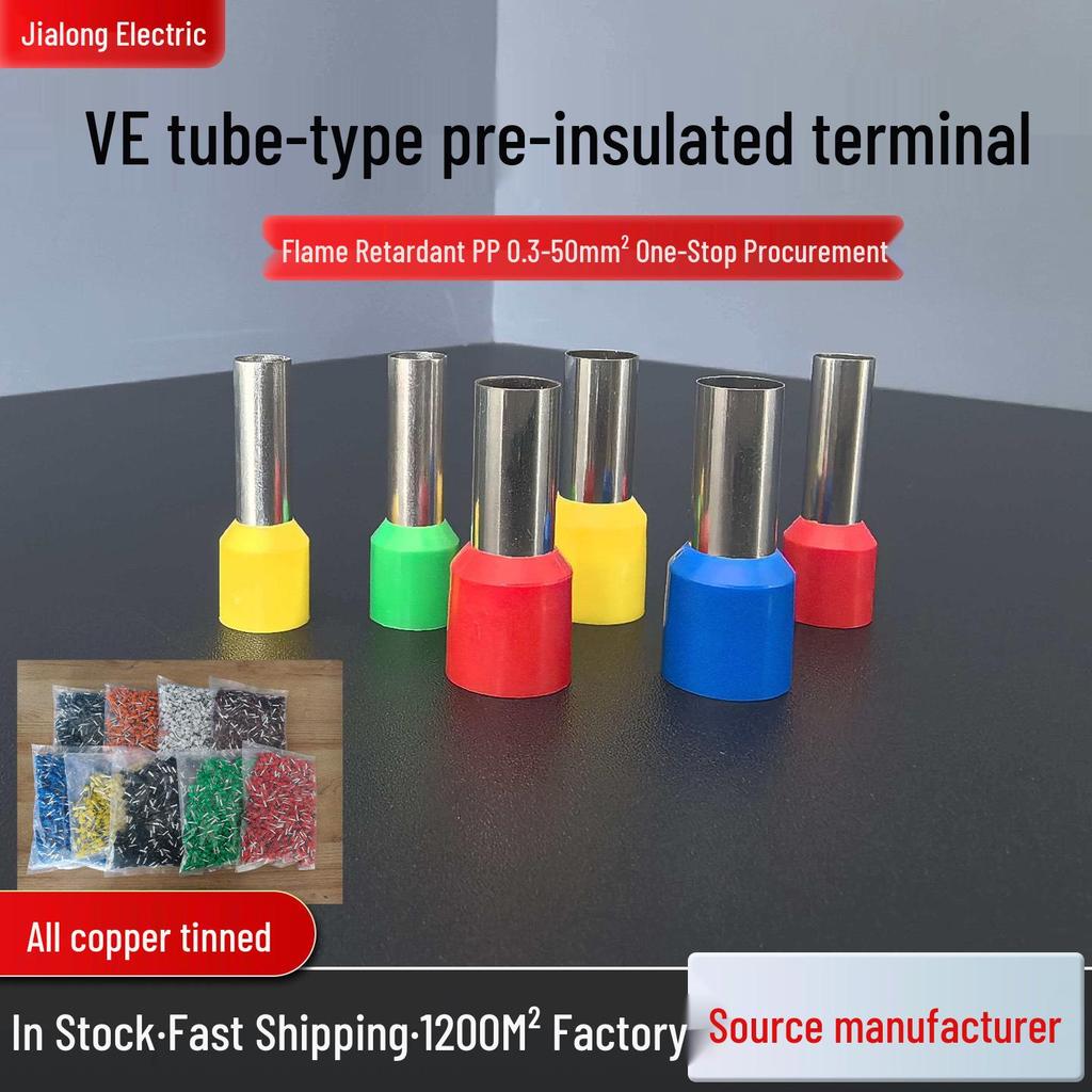 Bagged VE Tube Pre-Insulated European Crimp Terminal 4009 Needle Type