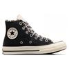 Converse Chuck Taylor Удобные и Универсальные Износостойкие Высокие Кеды из Канваса Женские Черные