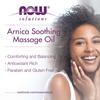 Now Foods Solutions, Arnica Soothing Massage Oil, 8 Fl Oz (237 Ml)