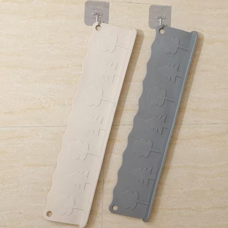 Kitchen Silicone Sink Countertop Water Splash Guard Reusable Waterproof Splashboard Home Splash Sink Baffle Board Gadgets