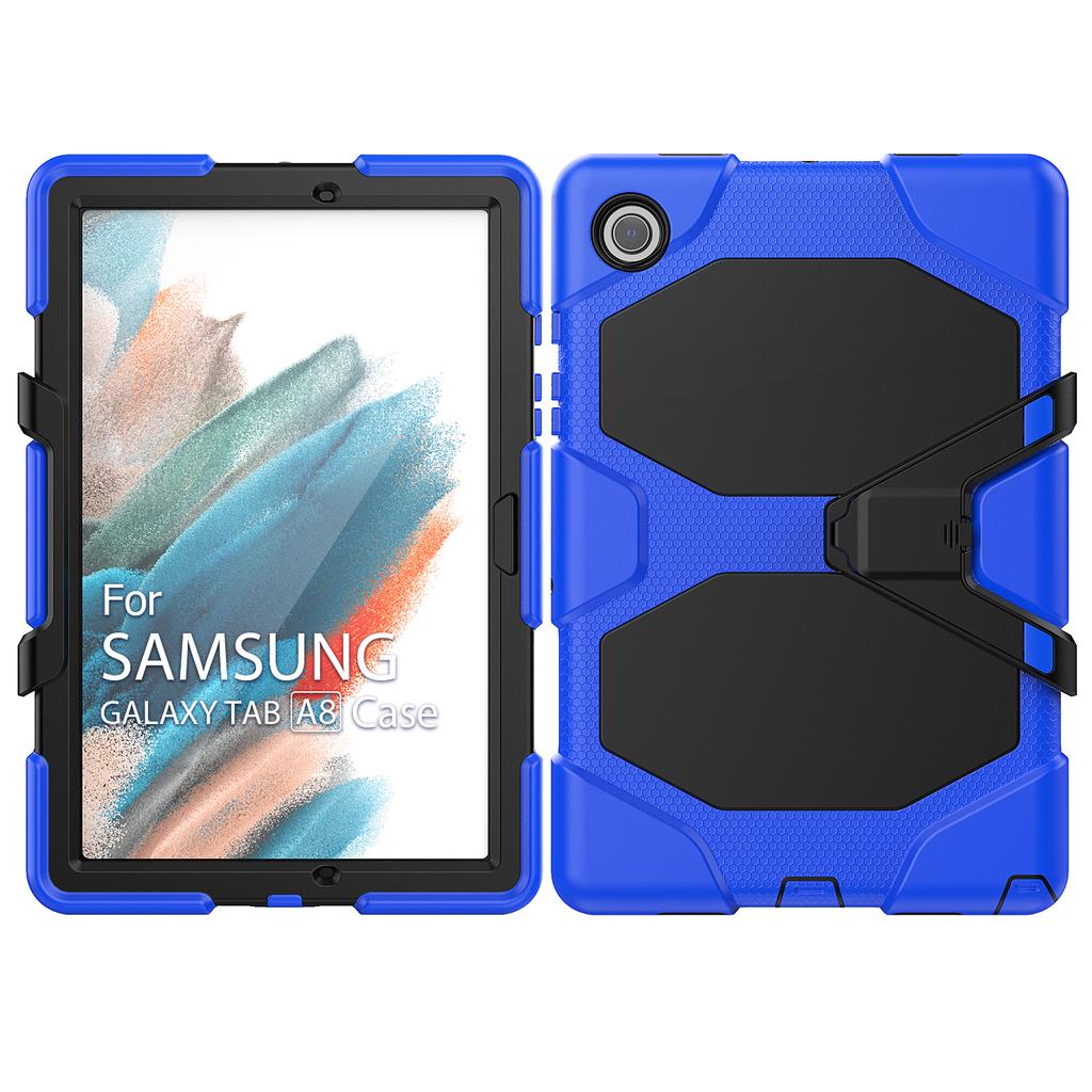 With Built-in Screen Protector Case For Samsung Tab S6 Lite 10.4 SM-P620 P613 P610 A7 10.4 T500 505 A8 10.5 X200 205 Stand Cover