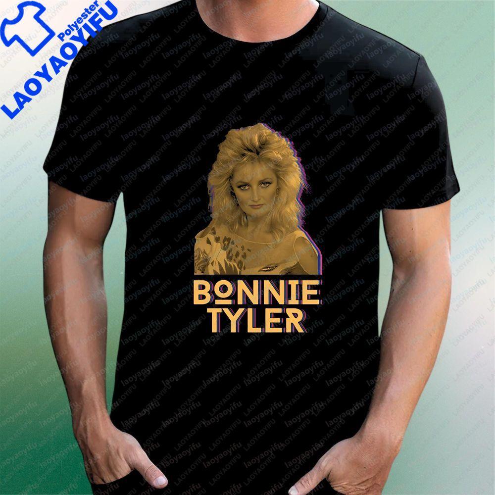 Bonnie Tyler Printed Blouse Genderneutral Trendy ShortSleeved TShirt Suitable for Both Unisex and WoUnisex Large Size