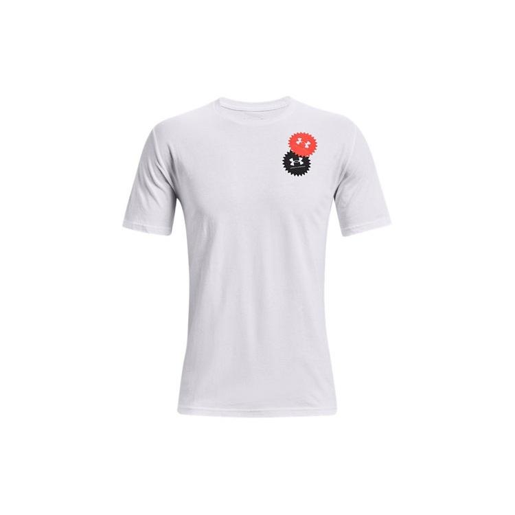 Under Armour Straight Fit T Shirt Men's White Unisex 1366445-100