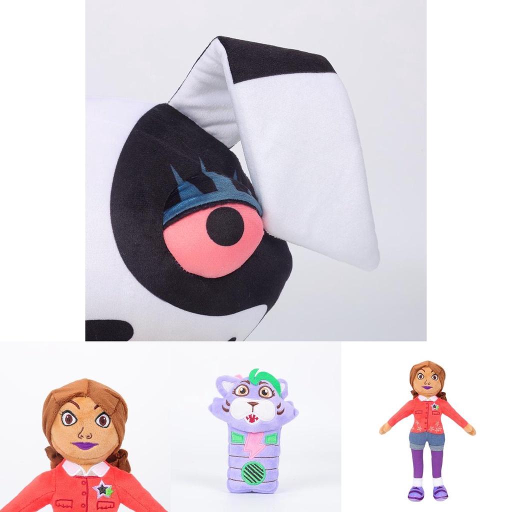 Ashiny Fnaf Security Breach Ruin Plush Toy Collectible Bear Robot Short Plush Customizable