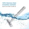 Stainless Steel Safety Razor Traditional Men's Double Edge Shaving Razor Manual Beard Razor Shaving Tool