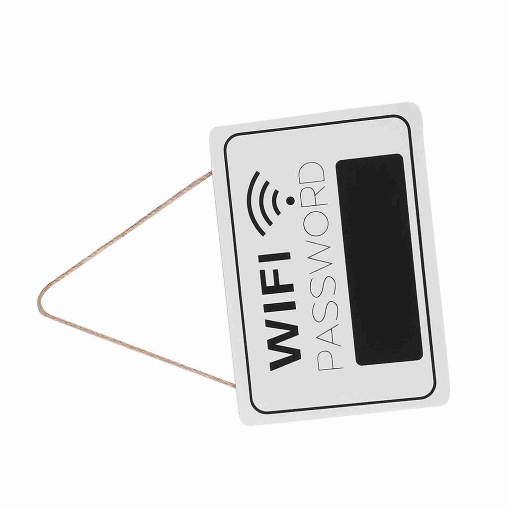 Password Display Signage Wall Hanging Coffee Shop Bookstore Retro Hanging Blackboard