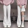 Gray Micro-flared Pants Children's Spring and Autumn New High-waisted and Thin Casual Sweatpants Small Sweatpants