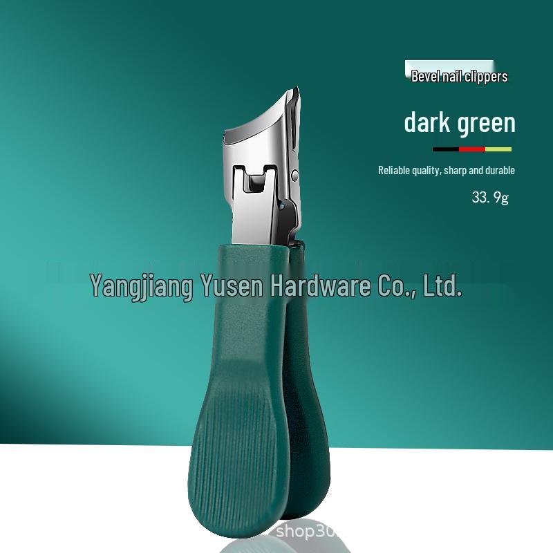 In-Stock Ultra-Sharp Oblique Edge Nail Clipper for Ingrown Nails - Special Eagle-Beak Nail Nippers with Extended Pedicure Dead Skin Scissors Tool.