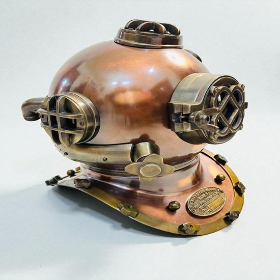 Brass  Scuba Diving Helmet  Nautical Maritime Decor Divers Helmet