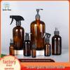 Коричневая стеклянная бутылка с распылителем 500 мл/1000 мл: Диспенсер для лосьона и эфирного масла разных спецификаций