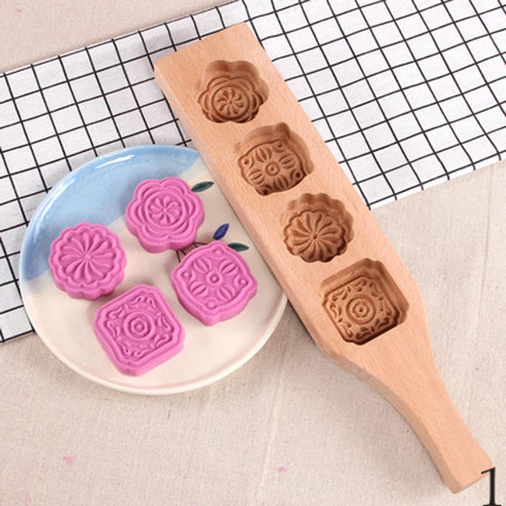 Oriental Baking Kitchen Pastry Moon Cake Mould Ma'amoul Form Mooncake Mold Cookie Stamp