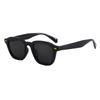 GM New vintage square sunglasses, European and American fashion sunglasses, high-end sun protection, anti-UV glasses, trendy