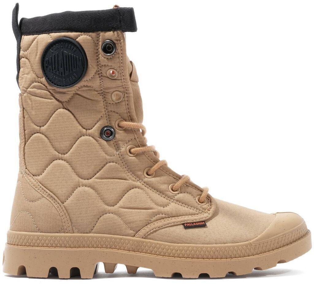 Palladium Baggy Re-Quilted Caramel Boots