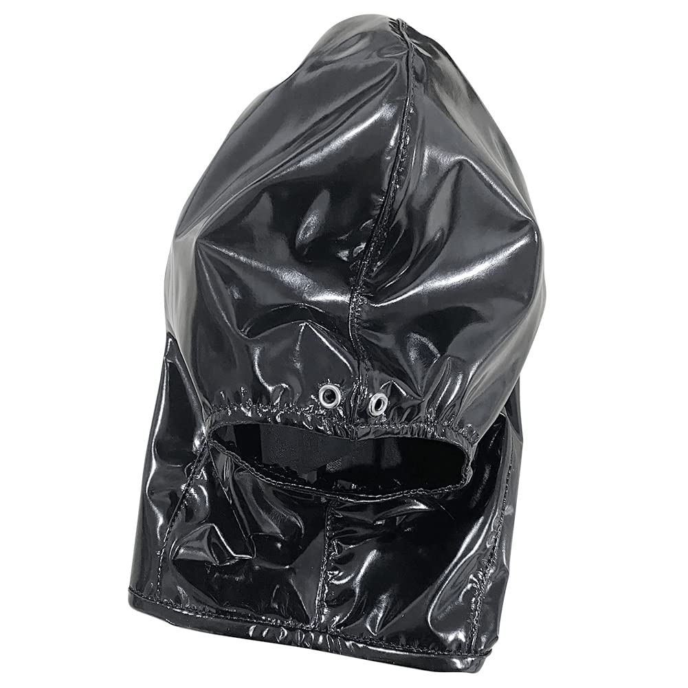 SXOVO полноразмерная маска для косплея, аксессуары, костюм, повязка на глаза, открытый рот, маска для лица, мужская, женская, унисекс, повязка на глаза, дышащая, эластичная, SM, сдержанность