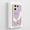 For Vivo V60 Lite Case Candy Painted Flower Phone Back Cover For Vivo V 60 Soft Liquid Silicone Anti Drop Full Protection Bumper