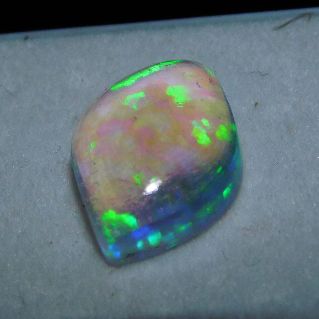13 Ct Lab Created Doublet Opal Cabochon Certified Fabulous Loose Gemstone