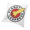Наволочка Planet Express 40*40 см, украшение для дома, космическая ракета, космический корабль, наволочка, квадратное постельное белье, наволочка для дивана