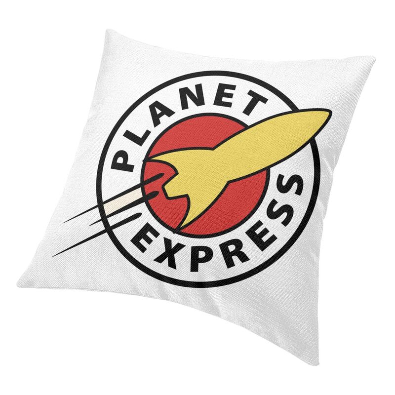Наволочка Planet Express 40*40 см, украшение для дома, космическая ракета, космический корабль, наволочка, квадратное постельное белье, наволочка для дивана