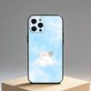 Мультяшная Милая Овечка Чехол Для Телефона Для iPhone17,16,15,14,13,12 Plus,Max Мягкий Силикон Черный Чехол