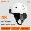 Умный горнолыжный шлем FOXWEAR со встроенной камерой и Bluetooth (Китайская версия)