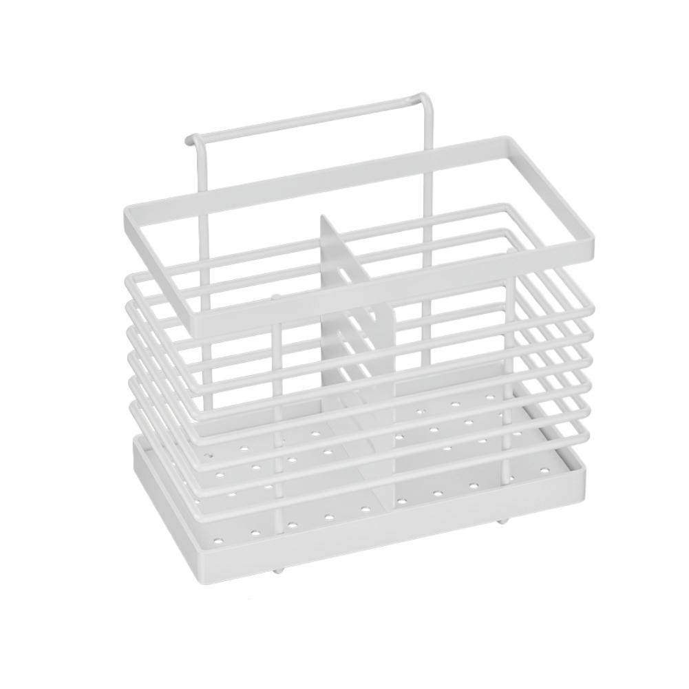 Stainless Steel Chopsticks Basket Chopsticks Tube Drainable Fork Spoon Storage Box Kitchen Utensils Storage Rack