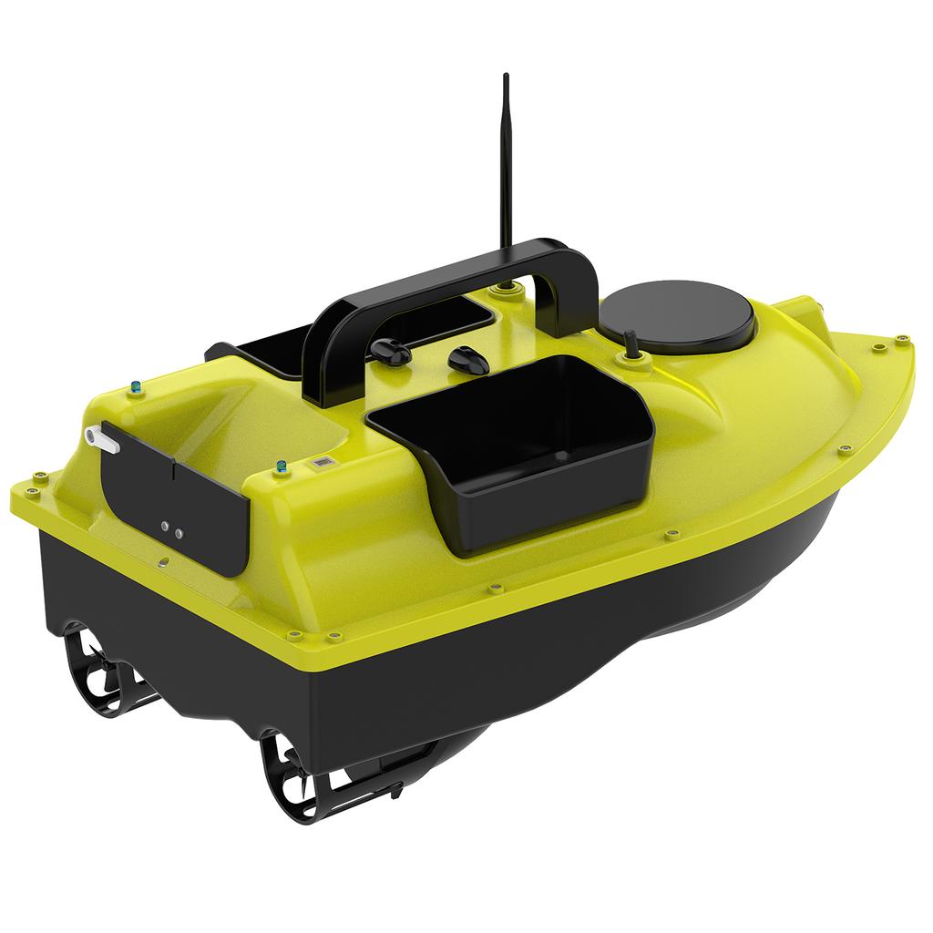 GPS Fishing Bait Boat with 3 Bait Containers Automatic Bait Boat with 400-500M Remote Range