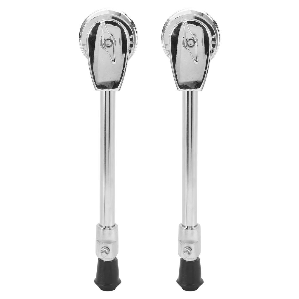 Парная ножка для бас-барабана с фиксированным кронштейном, устойчивая к ржавчине, для ударных инструментов