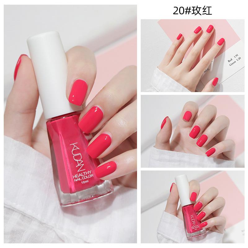 Лак для ногтей Новый отрывной лак для ногтей без выпечки на водной основе без запаха глянцевый прозрачный лак для ногтей весна и лето