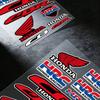 ДЛЯ HONDA MUGEN TYPE R VTEC Светоотражающие наклейки на мотоцикл, 3M предупреждение безопасности ночью в темноте шлемы для скутера OW3