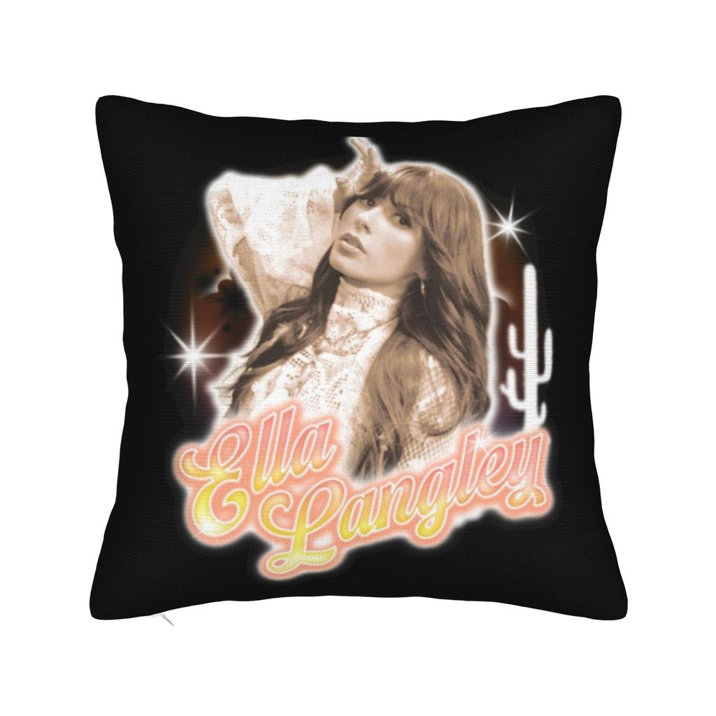Ella Langley The Dandelion Tour Pillowcase Printing Polyester Cushion Cover Gift Pillow Case Cover Home Square 18''